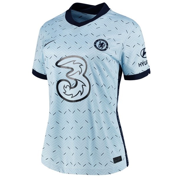 Camiseta Chelsea Segunda Mujer 2020-2021 Azul